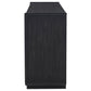 Leandro 2-drawer Dining Sideboard Server Burnished Black