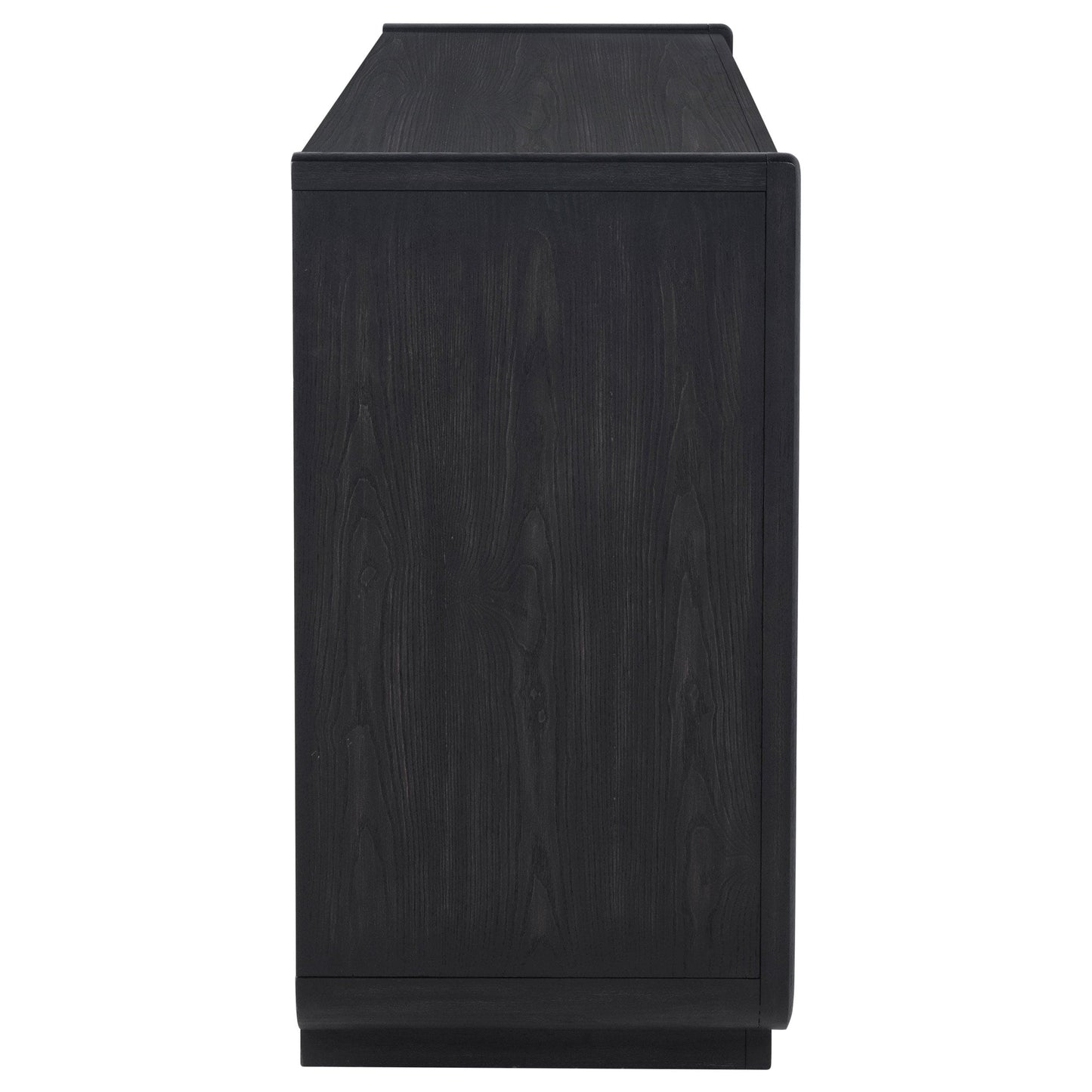 Leandro 2-drawer Dining Sideboard Server Burnished Black