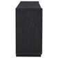 Leandro 2-drawer Dining Sideboard Server Burnished Black