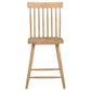 Andrews Windsor Counter Height Dining Side Chair Light Ash (Set of 2)