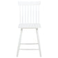 Andrews Windsor Counter Height Dining Side Chair White (Set of 2)