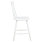 Andrews Windsor Counter Height Dining Side Chair White (Set of 2)