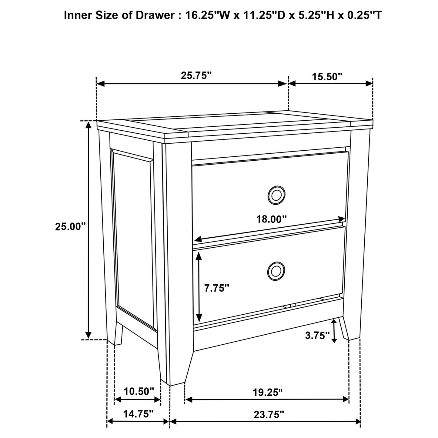 Hazlewood 5-piece Eastern King Bedroom Set Vineyard Oak