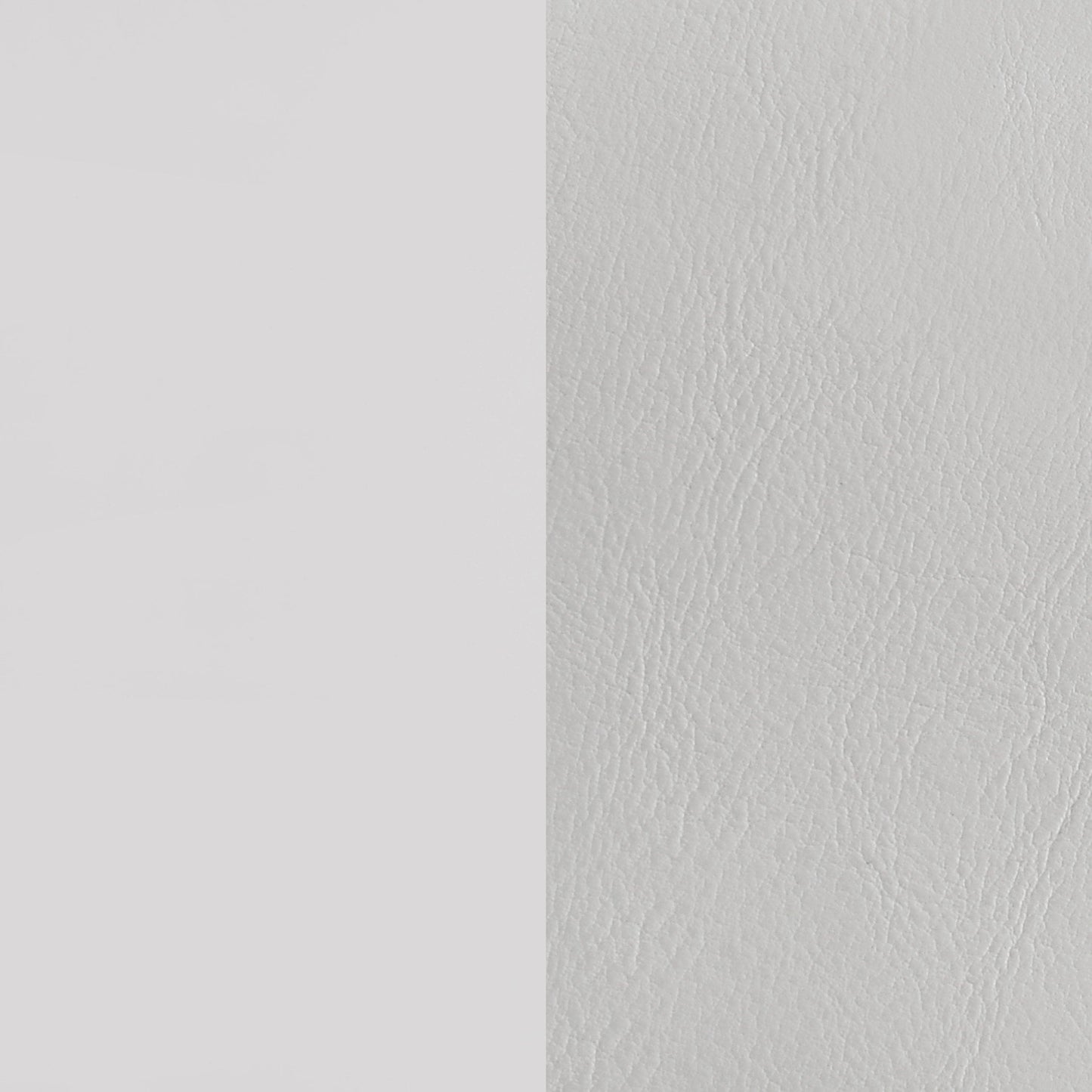 Cassia Eastern King LED Panel Bed White High Gloss