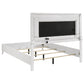 Cassia 5-piece Queen LED Bedroom Set White High Gloss