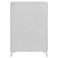 Cassia 5-drawer Bedroom Chest of Drawers White High Gloss