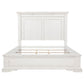 McKinney Queen LED Light Panel Bed Vintage White