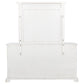 McKinney 6-drawer Bedroom Dresser with Mirror Vintage White