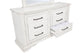 McKinney 6-drawer Bedroom Dresser with Mirror Vintage White