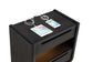 Leandro 2-drawer LED Nightstand with USB Burnished Black