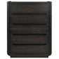 Leandro 5-drawer Bedroom Chest of Drawers Burnished Black