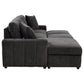 Pastrana Upholstered Sleeper Sectional Sofa LAF Chaise Grey