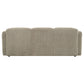 Dorset Fabric Upholstered Round Track Arm Sofa Brown