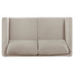 Islington 3-piece Upholstered Panel Arm Sofa Set Taupe