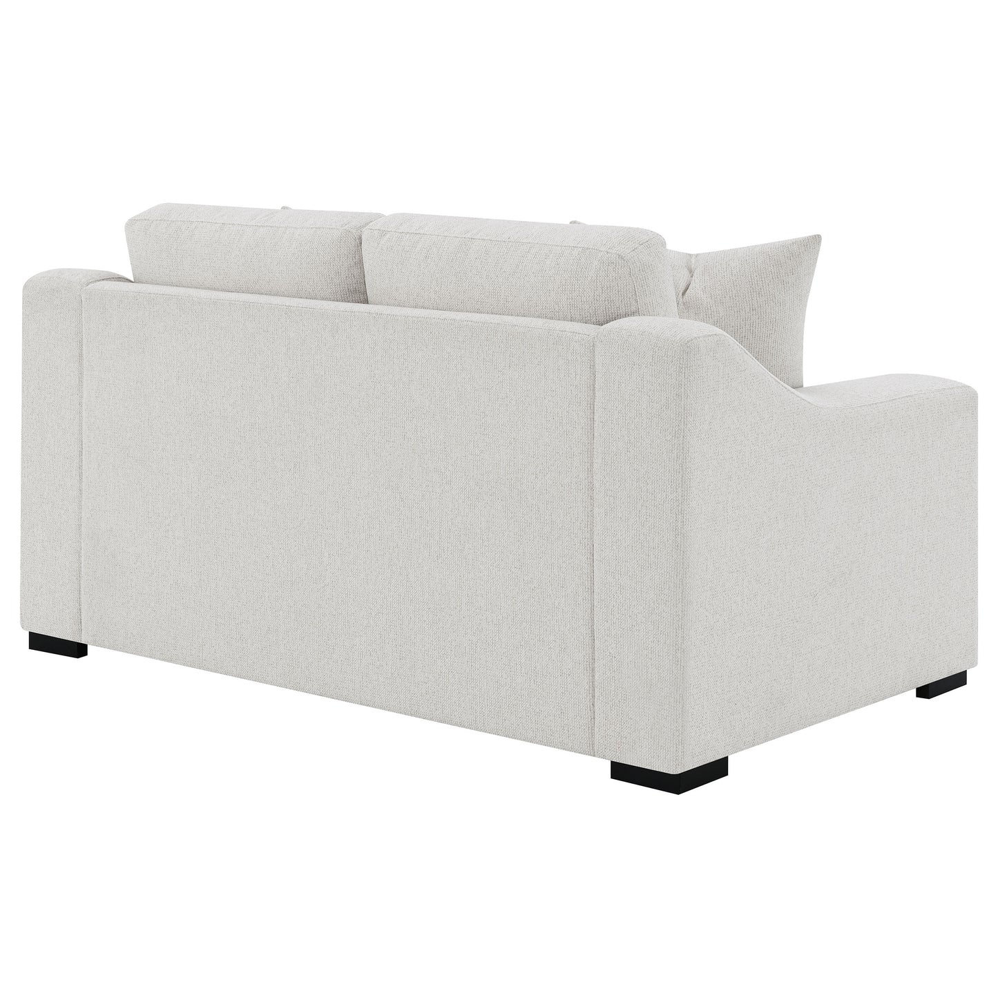 Ashlyn 3-piece Upholstered Track Arm Sofa Set Sand