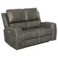 Brickston 3-piece Triple Power Reclining Sofa Set Charcoal
