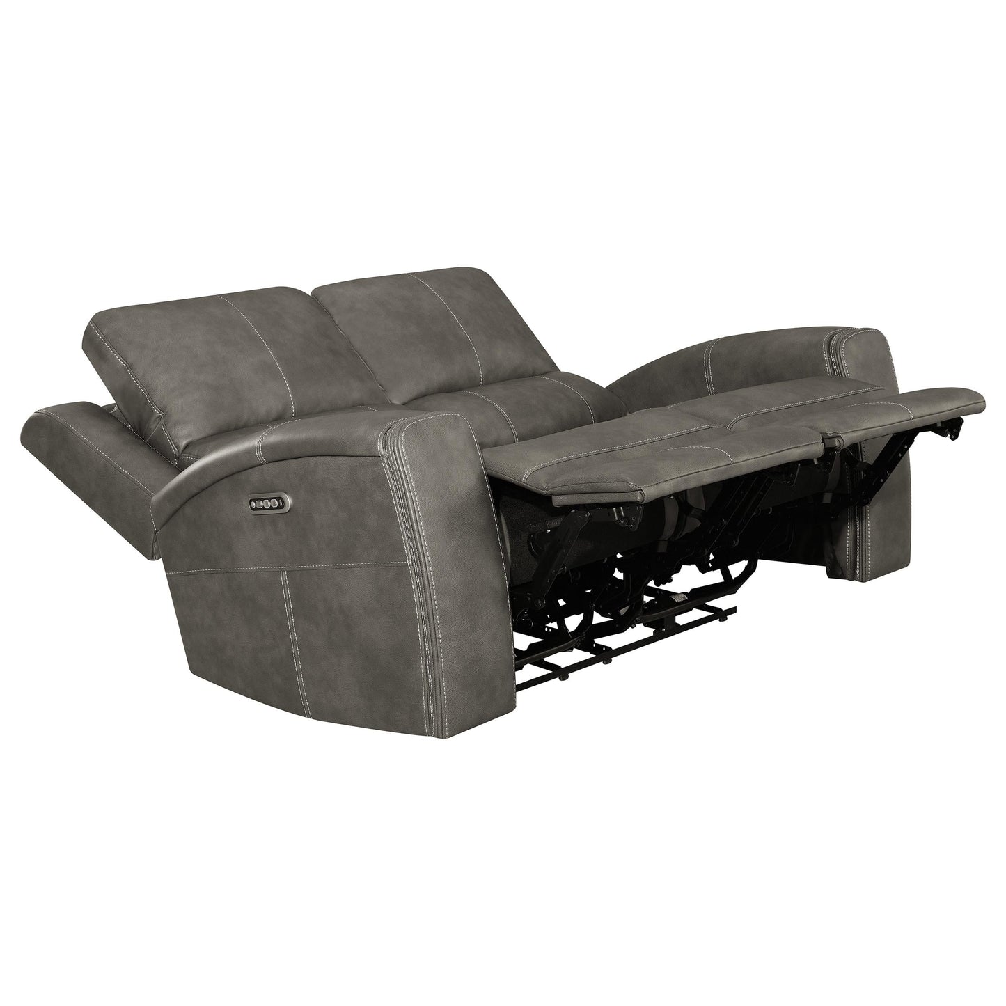Brickston 3-piece Triple Power Reclining Sofa Set Charcoal