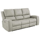 Brickston Triple Power Reclining Sofa Grey