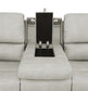 Brickston 2-piece Triple Power Reclining Sofa Set Grey