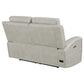 Brickston Triple Power Reclining Loveseat Grey