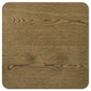 Castlewood Engineered Wood Accent Side End Table Brown Oak