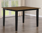 Joplin 42-54″ Counter Table with 12″ Leaf