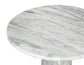 Joni 18″ Round Fantasy Brown Marble Accent End Table