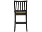 Joplin Solid Wood 24″ Farmhouse Counter Stool, Walnut and Ebony Finish (Copy)