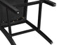 Joplin Solid Wood 24″ Farmhouse Counter Stool, Walnut and Ebony Finish (Copy)