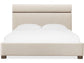 Hooker Furniture Bedroom Eleana Upholstered King Panel Bed