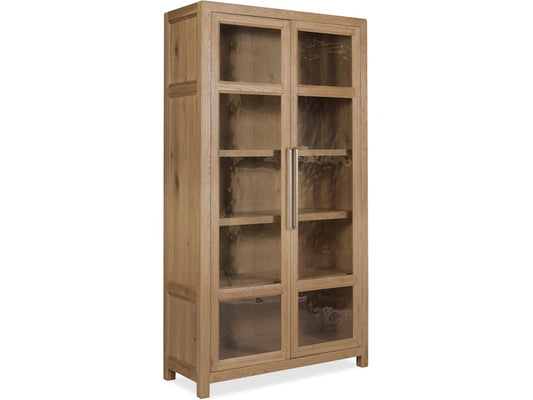 Hooker Furniture Casual Dining Driftwood Display Cabinet