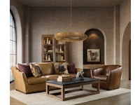 Hooker Furniture Living Room Fairfax Stationary Sofa