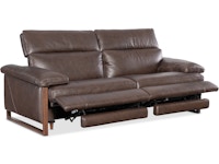 Hooker Furniture Living Room Jericho Power Sofa with Power Headrest