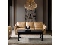 Hooker Furniture Living Room Fairfax Stationary Sofa