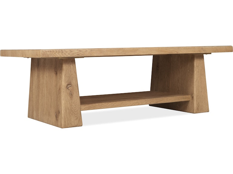 Hooker Furniture Living Room Driftwood Rectangle Cocktail Table
