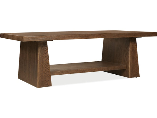 Hooker Furniture Living Room Driftwood Rectangle Cocktail Table