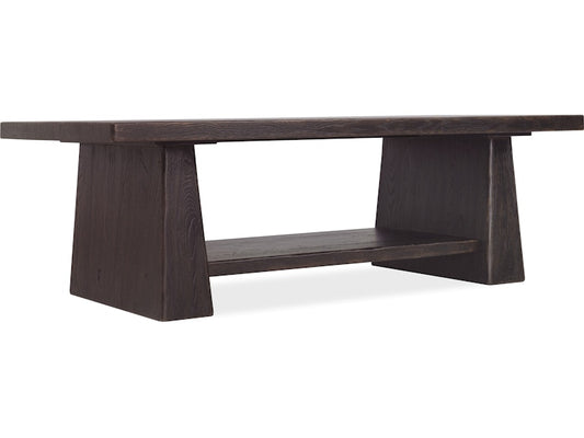 Hooker Furniture Living Room Driftwood Rectangle Cocktail Table