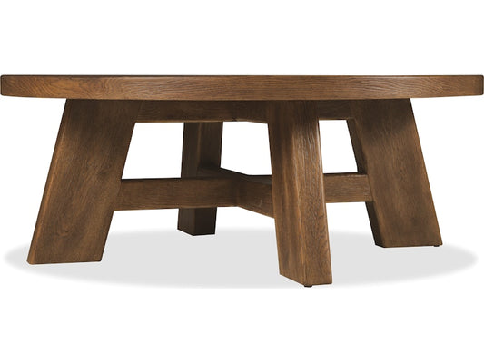 Hooker Furniture Living Room Driftwood Round Cocktail Table