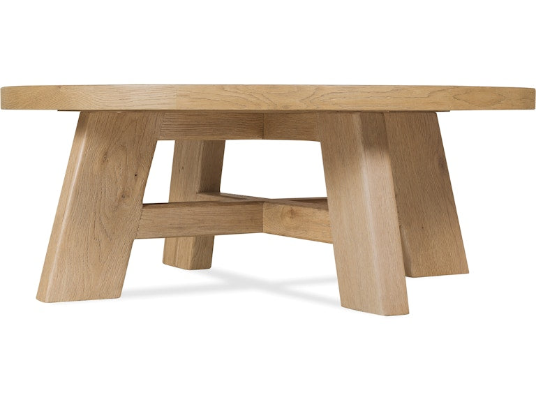 Hooker Furniture Living Room Driftwood Round Cocktail Table
