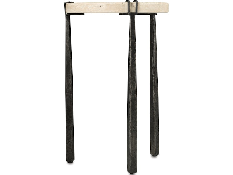 Hooker Furniture Living Room Driftwood Metal Spot Table