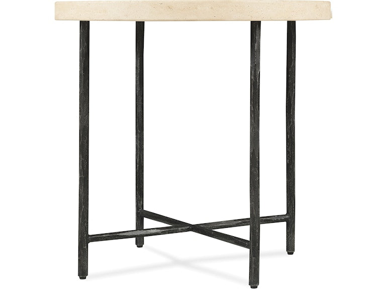 Hooker Furniture Living Room Driftwood Round Side Table