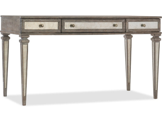 Hooker Furniture Home Office Rustic Glam Leg Desk