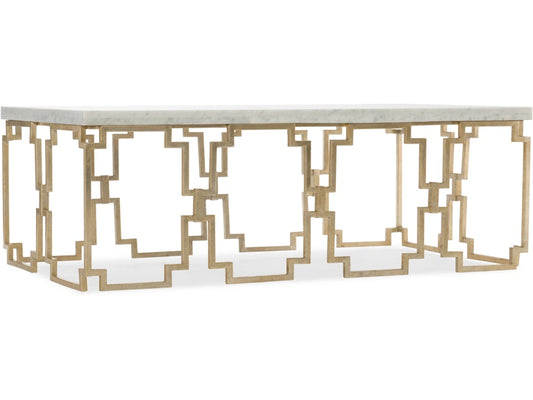 Hooker Furniture Living Room Evermore Rectangle Cocktail Table