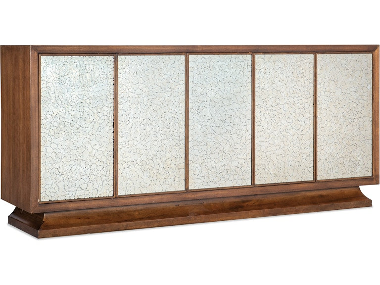 Hooker Furniture Home Entertainment Melange Lloyds Leopard Entertainment Credenza