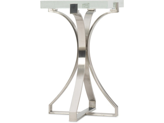 Hooker Furniture Living Room Bubble Glass Accent Table
