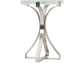 Hooker Furniture Living Room Bubble Glass Accent Table