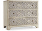 Hooker Furniture Living Room Sanctuary Fretwork Chest-Pearl Essence