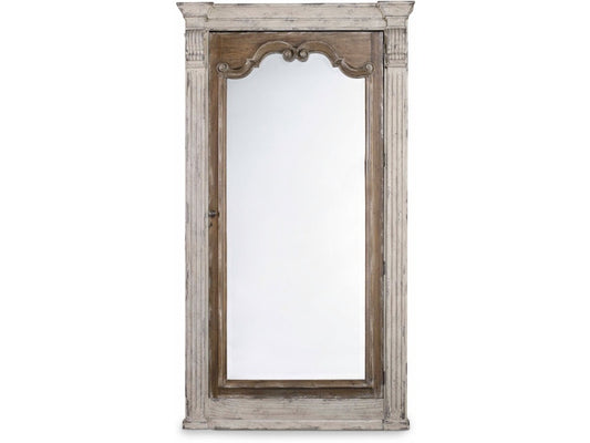 Hooker Furniture Chatelet Floor Mirror w/Jewelry Armoire Storage