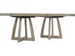 Hooker Furniture Casual Dining Affinity 78in Rectangle Pedestal Dining Table w/2-18in Leaves