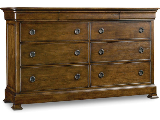 Hooker Furniture Bedroom Archivist Nine-Drawer Dresser